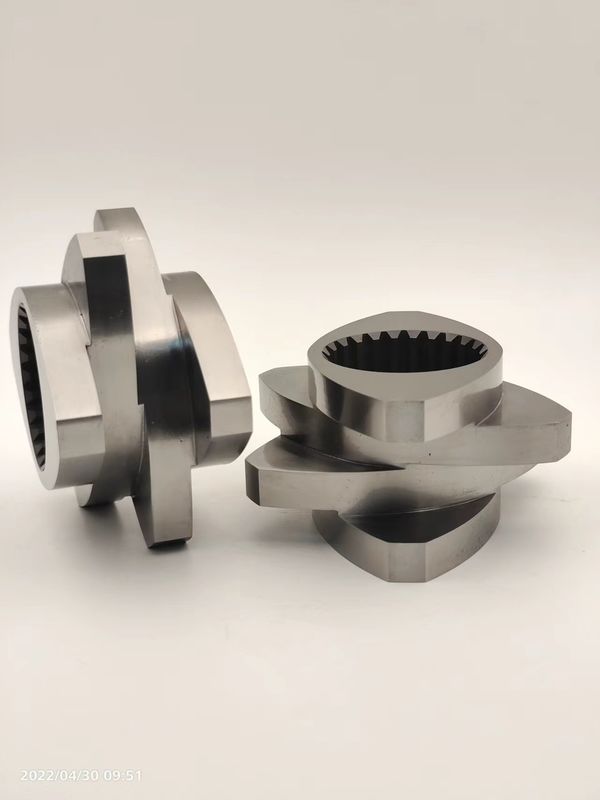 Extrudeur à double vis Élémentet Bloc de pliage Bloc de maillage Résistant à la corrosion et à l'usure