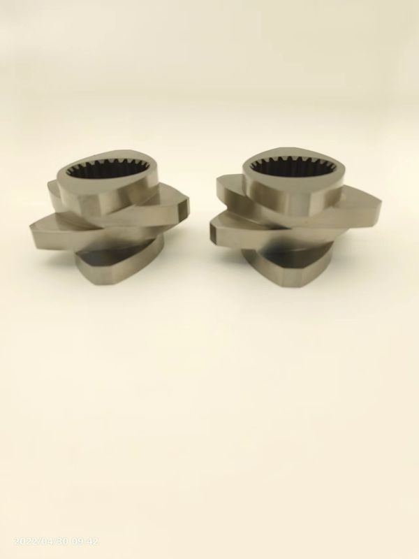 Extrudeur à double vis Élémentet Bloc de pliage Bloc de maillage Résistant à la corrosion et à l'usure