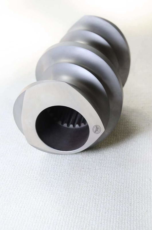 Extrudeuse à double vis Granulateur accessoires en treillis pièces de vis à gaine de 12 mm à 300 mm