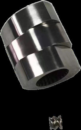 Zone de fusion Pièces d'extrudeuse à double vis 30° 45° 60° 90° Angle vis 71mm OD