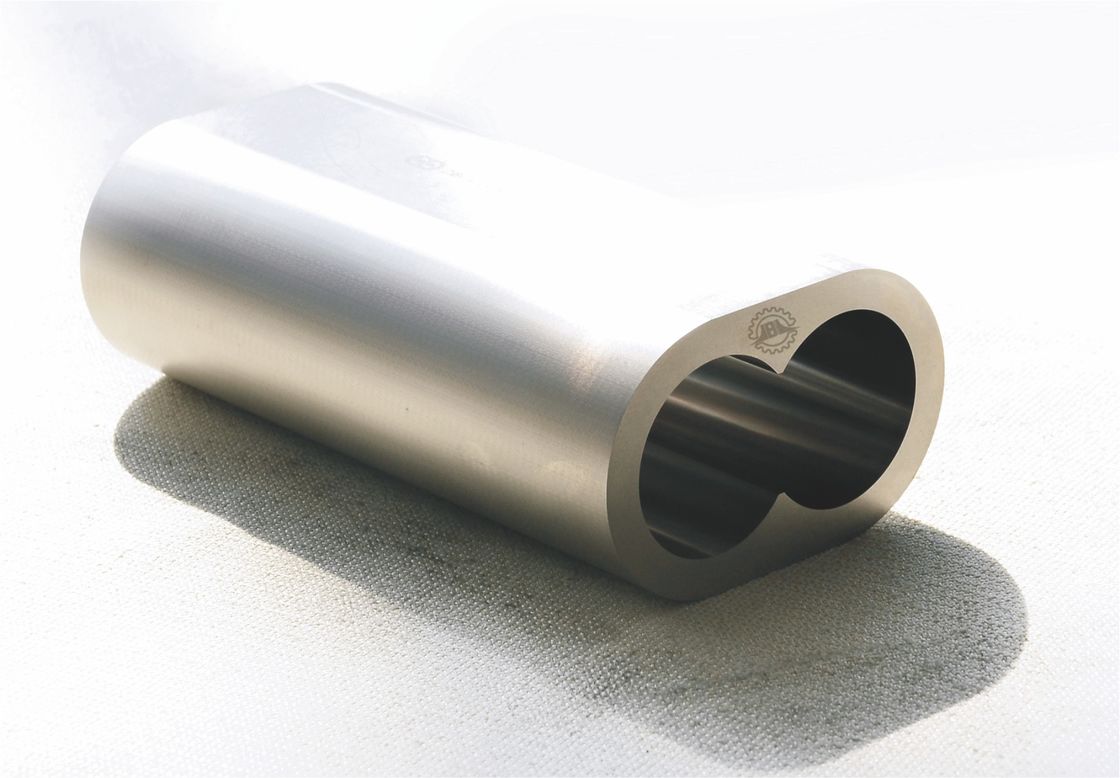 Extrudeuse en plastique à double vis parallèle, résistante à l'usure et à la corrosion, éléments de vis et baril personnalisés