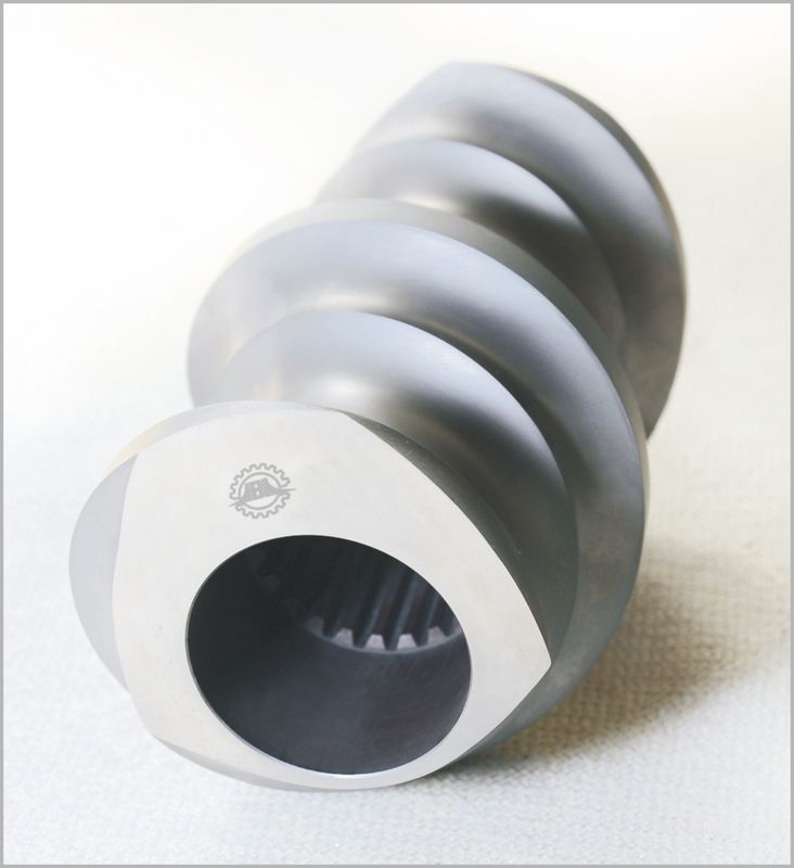 Customized On Demand Twin Screw Extruder Elements Featuring Durable Nitriding Chrome Plating Surface Treatment and Hardness HRC58-62 for Operation