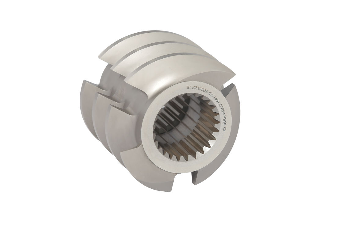 Couleur métallique Wenger 165 éléments de vis pour machine de soufflage de nourriture pour animaux de compagnie Taille personnalisée