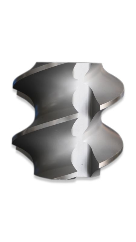 Éléments vis pour machines en plastique à double vis co-rotatives