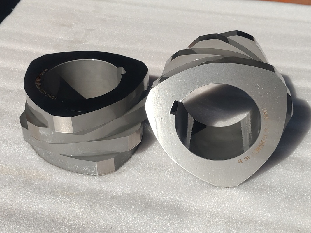 Éléments de vis d'extrudeuse à double vis SZK 250 avec certification ISO 9001 et options personnalisées