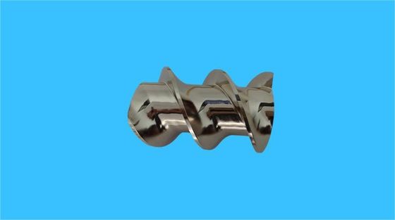 Pièces d'extrudeuse à double vis personnalisées Éléments à double vis Bloc de maillage 600 tr/min