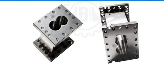 Baril à vis à extrusion finie et hautement poli, baril d'échappement à double vis