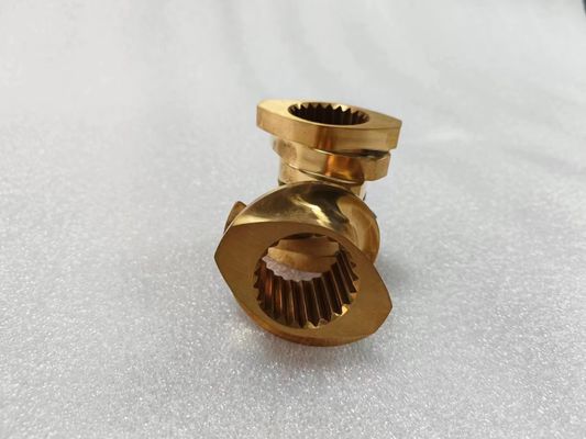 Extrudeurs à double vis, blocs de broyage en laiton à usage spécial
