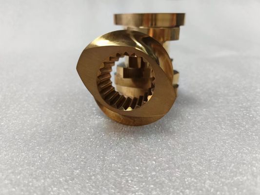 Extrudeurs à double vis, blocs de broyage en laiton à usage spécial