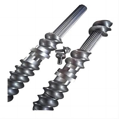 Extrudeuse à double vis parallèle composante essentielle personnalisée Éléments de diamètre de vis de 12 mm