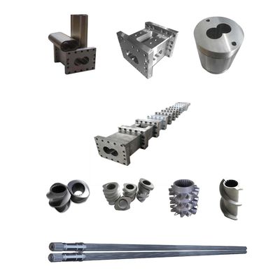 38CrMoAlA/W6Mo5Cr4V2/Cr26MoV Éléments de vis personnalisés d'une extrudeuse à double vis avec précision