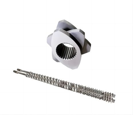 Précision personnalisée sur demande Spécifications parallèles contre rotation double jumelle extrudeuse vis