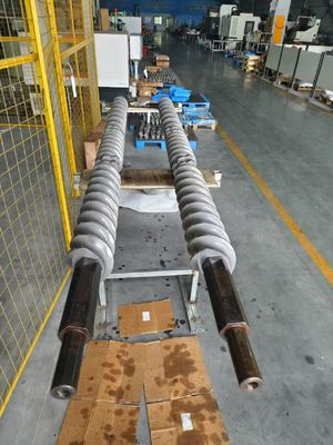 Envelopper l'arbre de l'extrudeuse à double vis à fente interne avec une longueur personnalisable