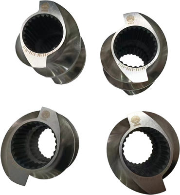 Pièces d'extrudeuse à double vis 30° 45° 60° 90° Angle vis