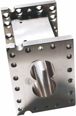 Extrudeuse en plastique à double vis parallèle, résistante à l'usure et à la corrosion, éléments de vis et baril personnalisés