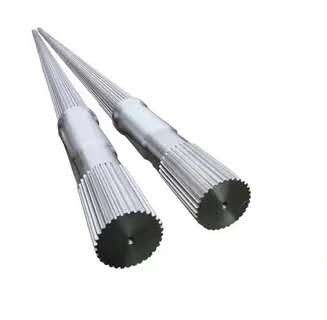 Longueur personnalisable Envelopper la ligne intérieure de l' extrudeuse à double vis pour l' extrusion
