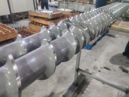 Segments de vis et cylindre d'extrudeuse à double vis Berstoff