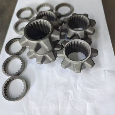 Élément de vis de mélange et élément de vis de transport pour machine à extruder à deux vis