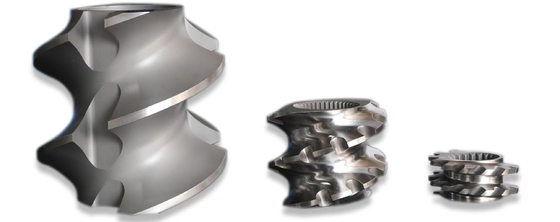 Baril à vis nitrée pour extrudeuse à double vis