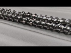 Élément de vis jumelle en plastique mini, vis de côté, alimentateur, fûts de fûts pour extrudeuse de 58 mm