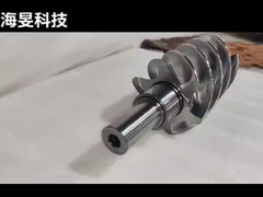 38CrMoAlA/W6Mo5Cr4V2/Cr26MoV Éléments de vis personnalisés d'une extrudeuse à double vis avec précision