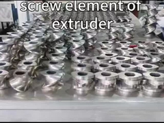 Pièces d'extrudeuse à double vis OEM de haute précision pour une machine à extrusion à double vis