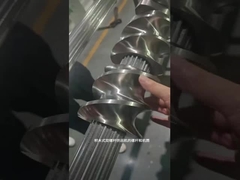 Pièces de lance d'extrudeuse PP PE POM PVC PET pour machines plastiques corotatives