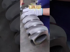 Éléments de vis d'ANIMAL FAMILIER de PVC du PE POM de pp pour les machines en plastique de vis jumelles co-rotatives