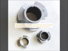 Traitement thermique par trempe sous vide Éléments d'extrudeuse à vis jumelles Personnalisables et polyvalents pour la production