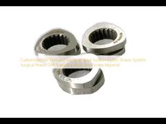 Système de coupe-rasage et d'aspiration nasale médical sur demande personnalisé, perceuse chirurgicale électrique avec vis en acier allié